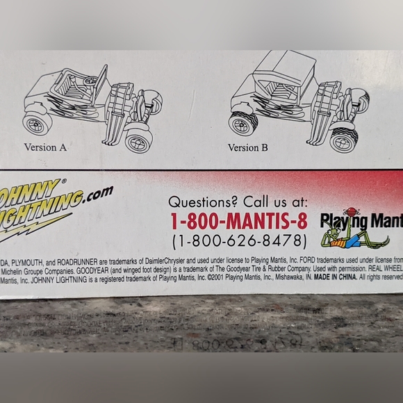 NIB Johnny Lightning 1927 Ford T-Roadster Customizing Kit - Picture 6 of 6